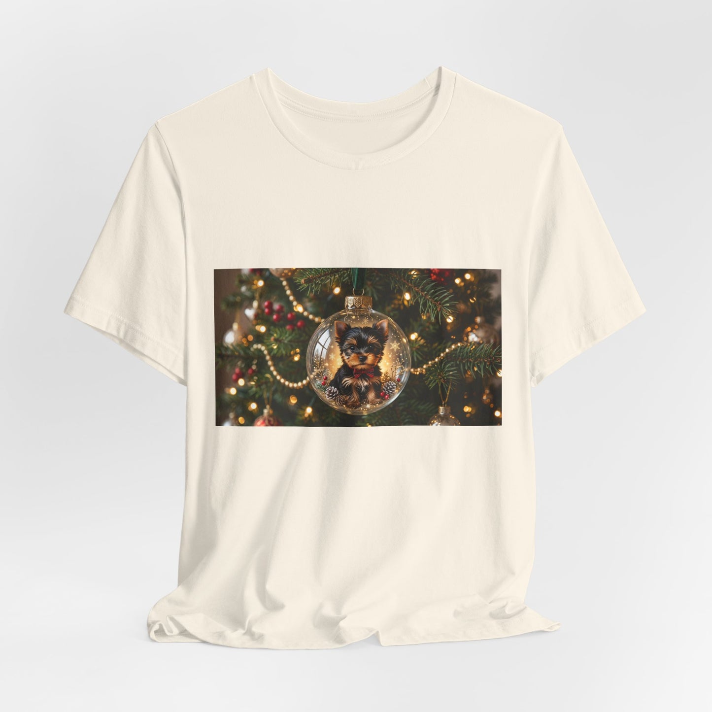 Copy of Christmas Ornament Cat T‑Shirt — Festive Holiday Cat in Glass Bauble Tee