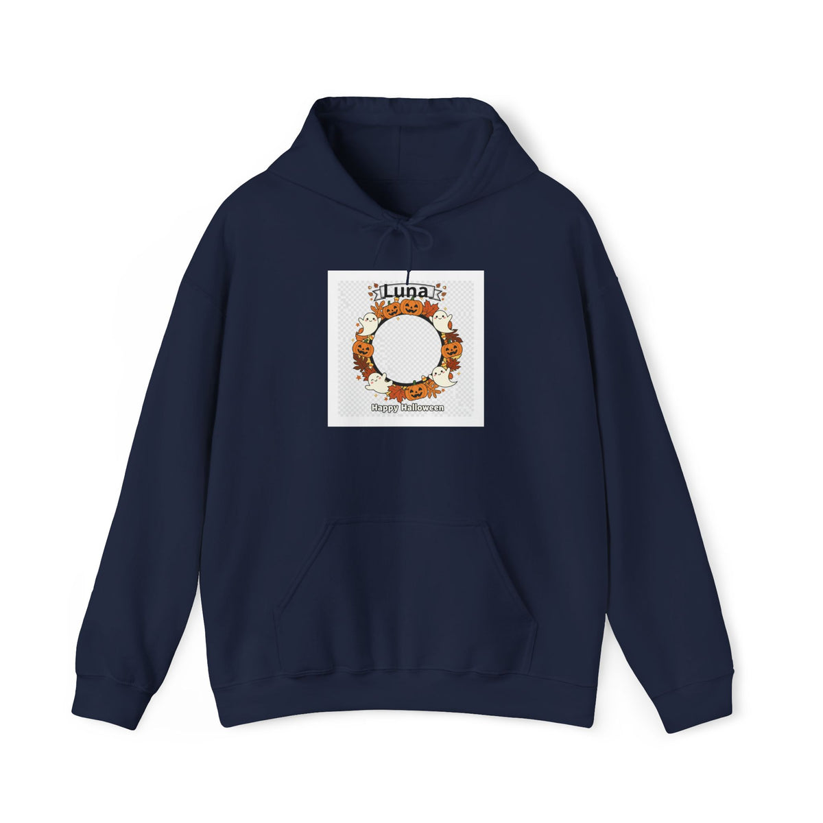 Personalized Halloween Pet Portrait Hoodie