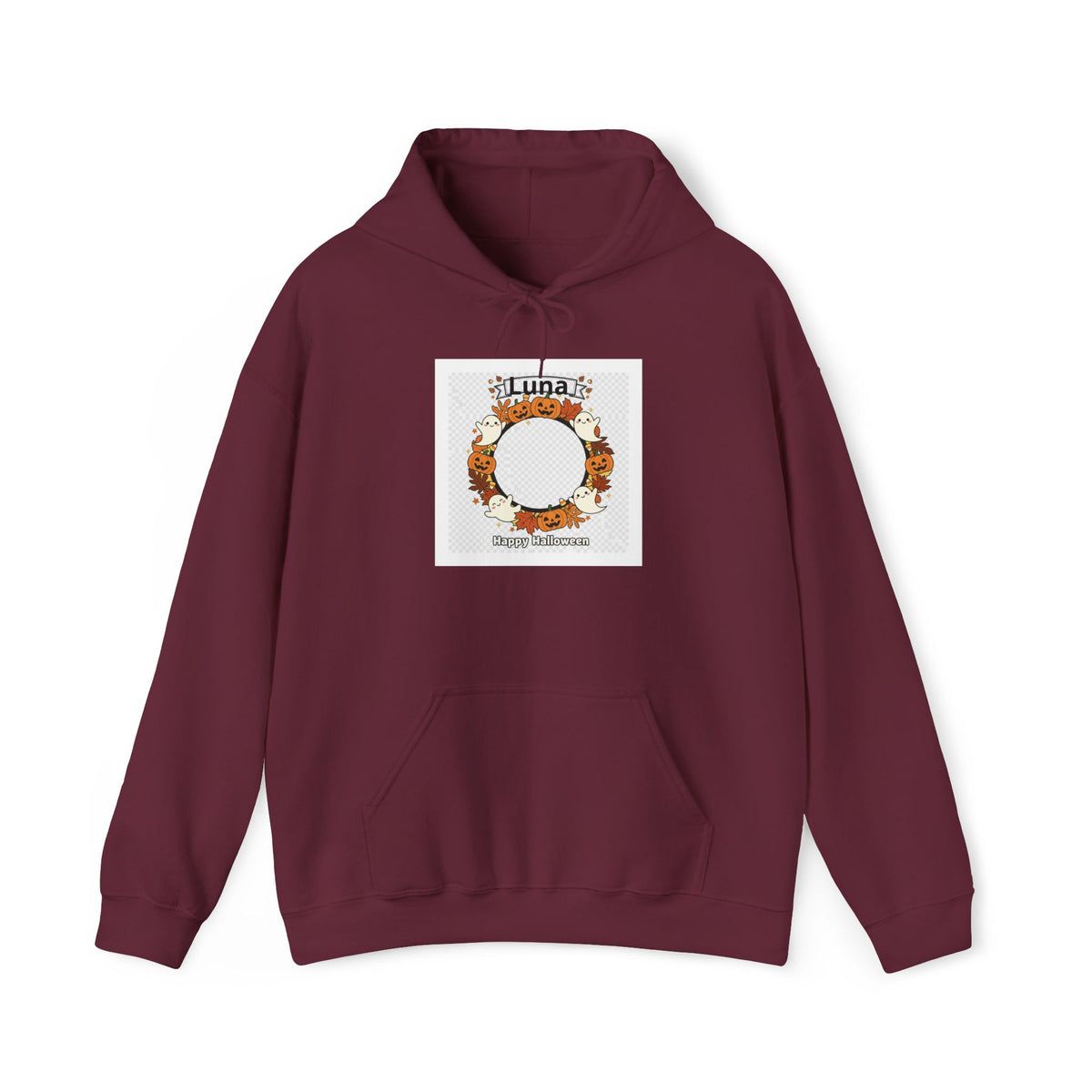 Personalized Halloween Pet Portrait Hoodie