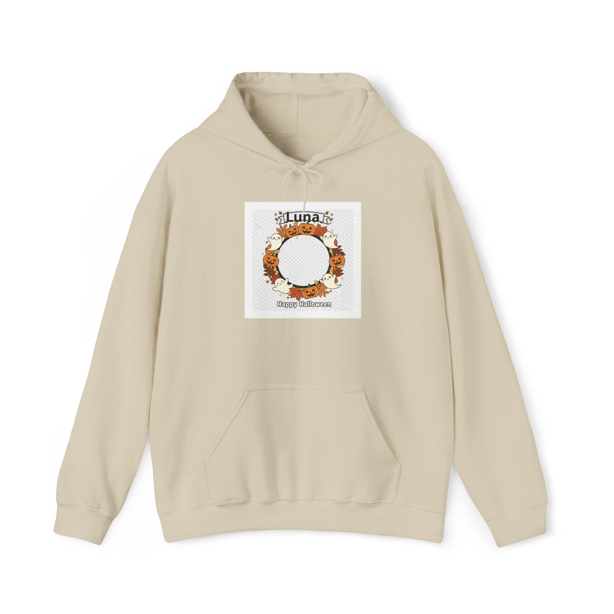 Personalized Halloween Pet Portrait Hoodie