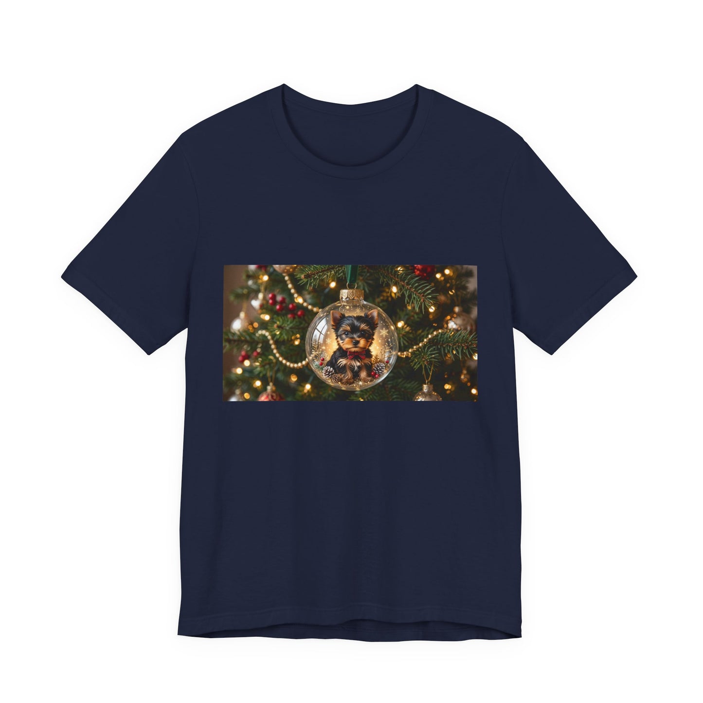 Copy of Christmas Ornament Cat T‑Shirt — Festive Holiday Cat in Glass Bauble Tee