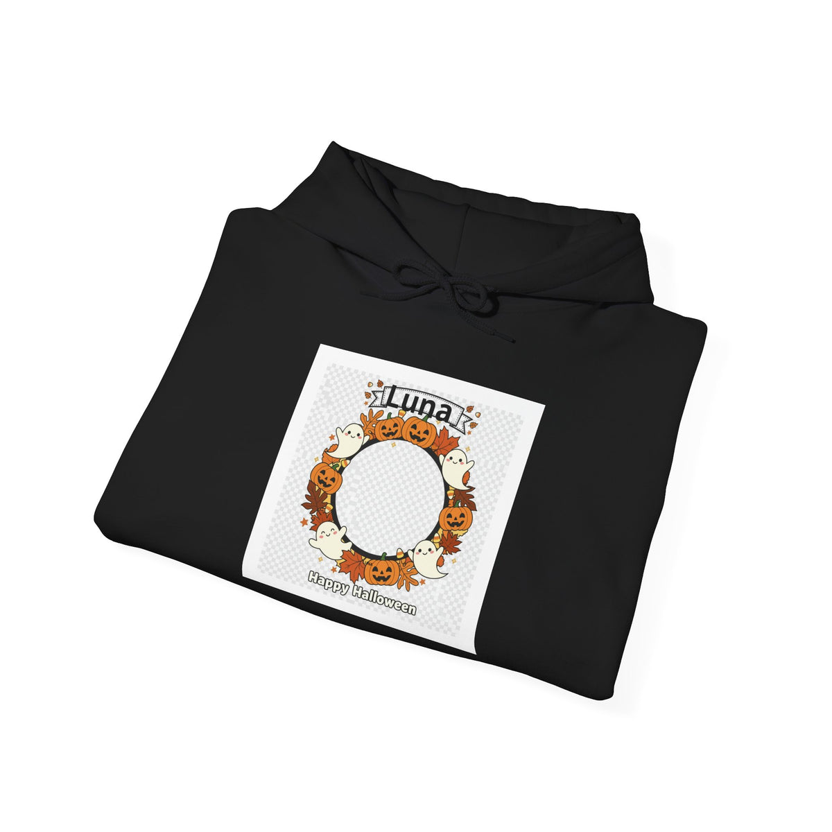 Personalized Halloween Pet Portrait Hoodie