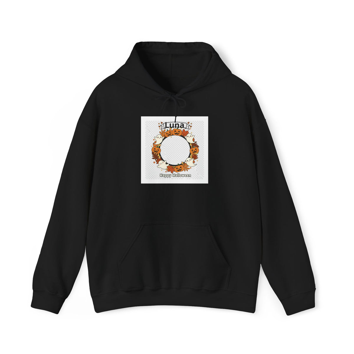 Personalized Halloween Pet Portrait Hoodie
