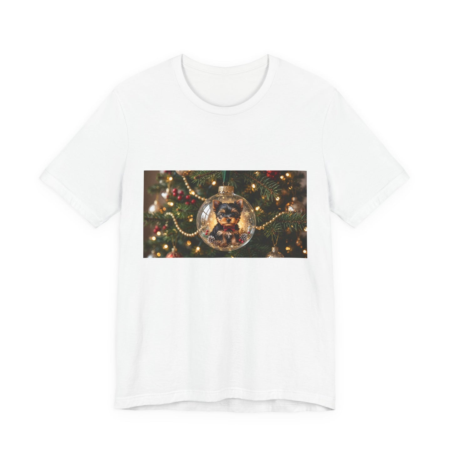 Copy of Christmas Ornament Cat T‑Shirt — Festive Holiday Cat in Glass Bauble Tee