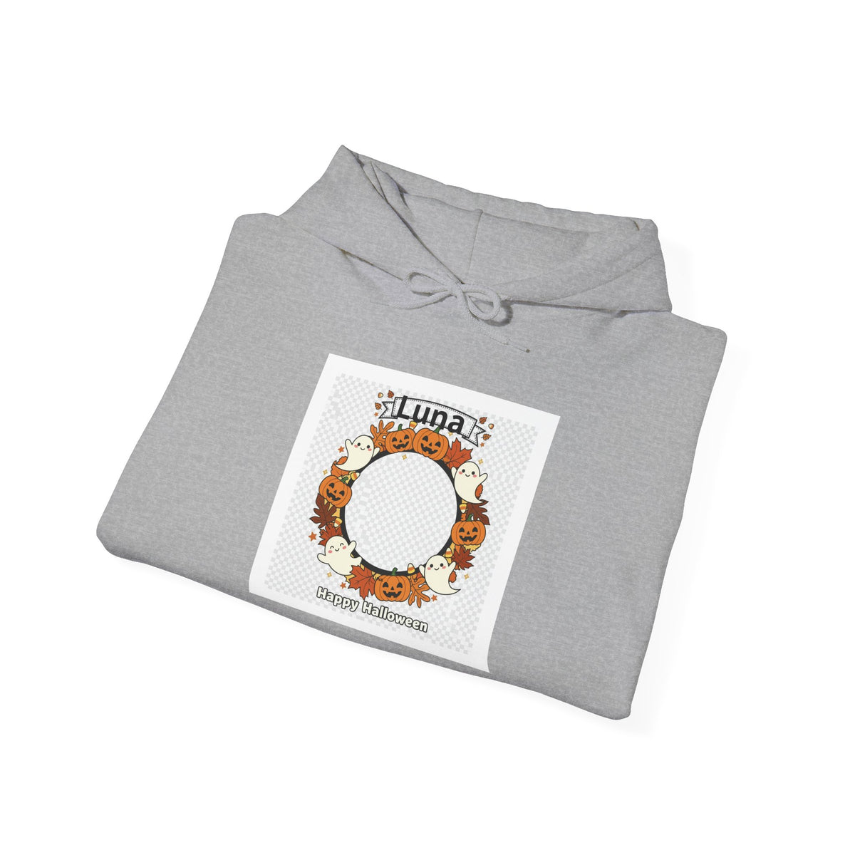 Personalized Halloween Pet Portrait Hoodie