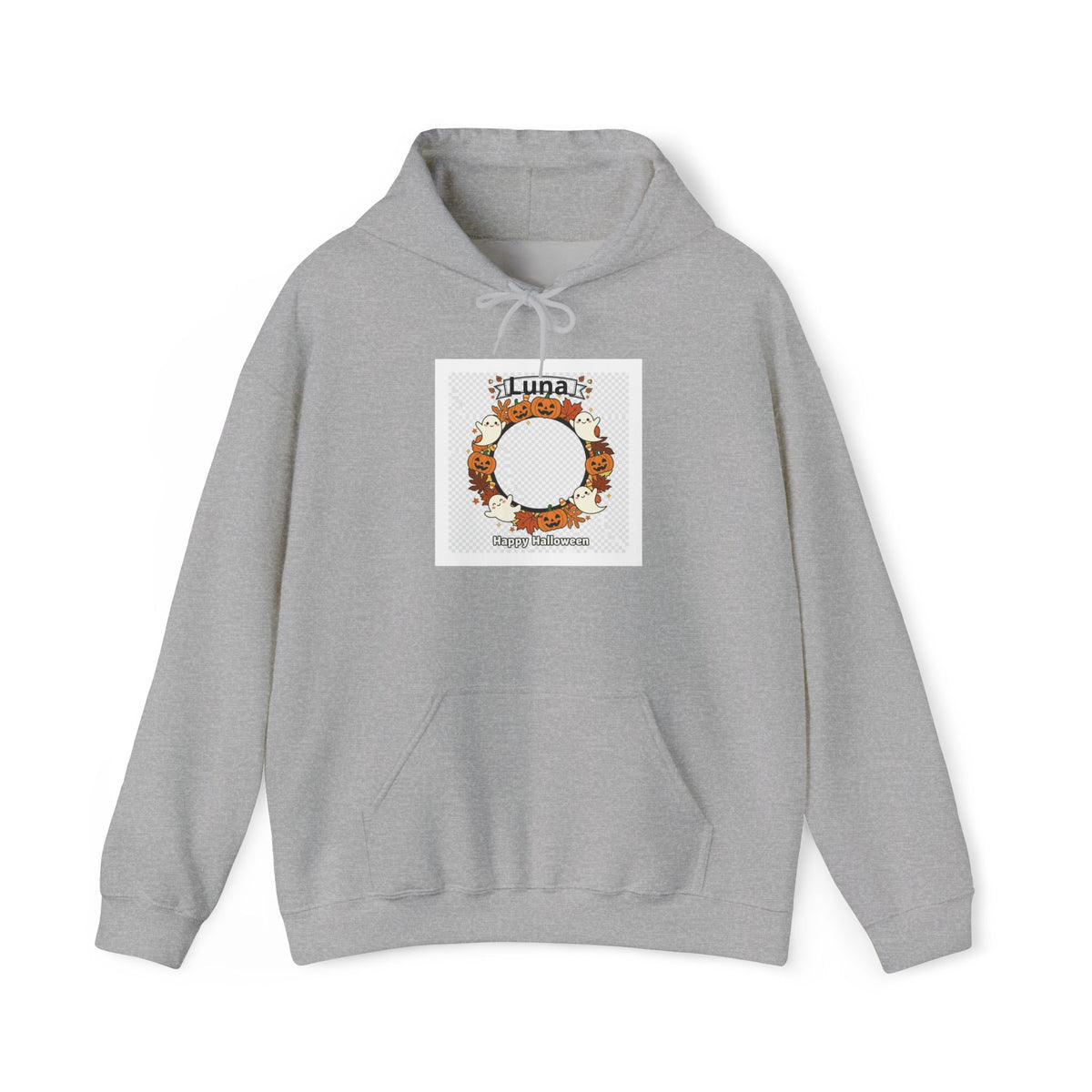 Personalized Halloween Pet Portrait Hoodie